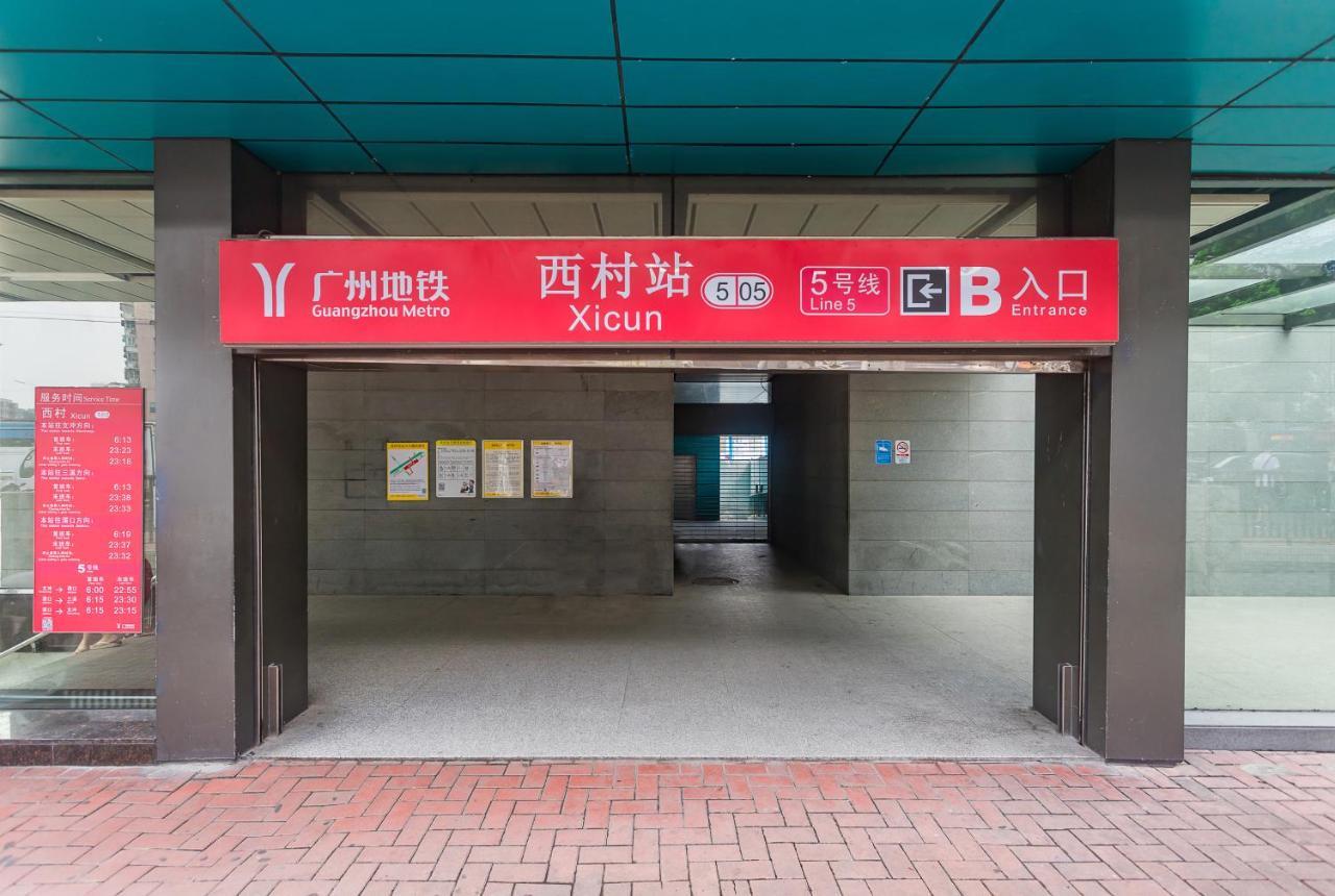 Super 8 Hotel Select Guangzhou Railway Station Xicun Subway Station المظهر الخارجي الصورة
